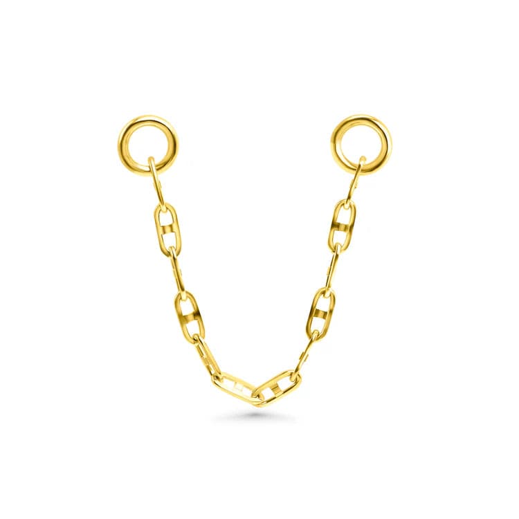 Norvoch Threadless Gold Mariner Chain